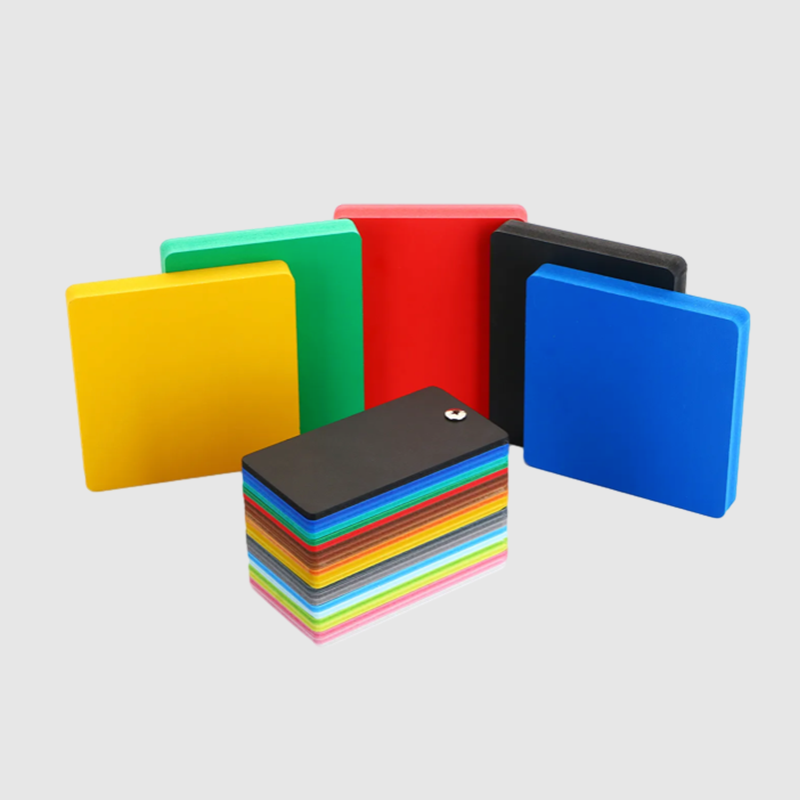 Binnen decoratie kleuren PVC schuimbord plastic vellen plastic platen